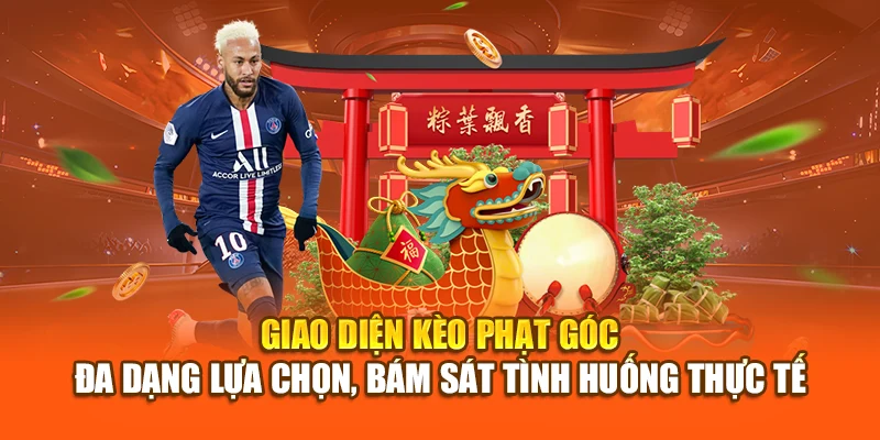Giao diện kèo phạt góc – Đa dạng lựa chọn, bám sát tình huống thực tế
