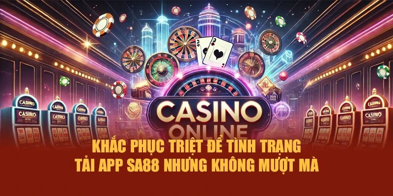 Khắc phục triệt để tình trạng tải app SA88 nhưng không mượt mà